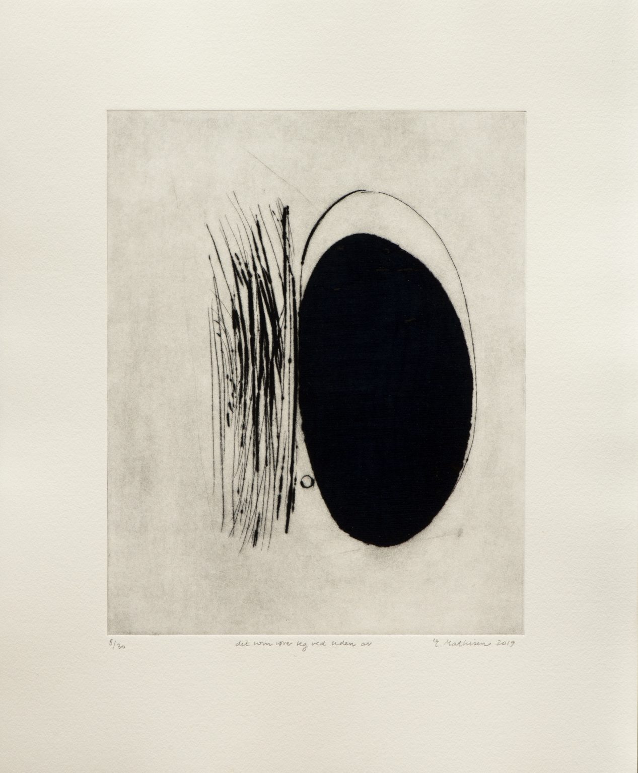 Elisabeth Mathisen – Tyngden av ingenting – Norske Grafikere